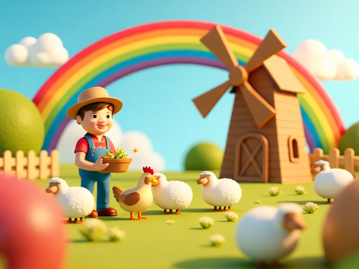 Charming Village Farming